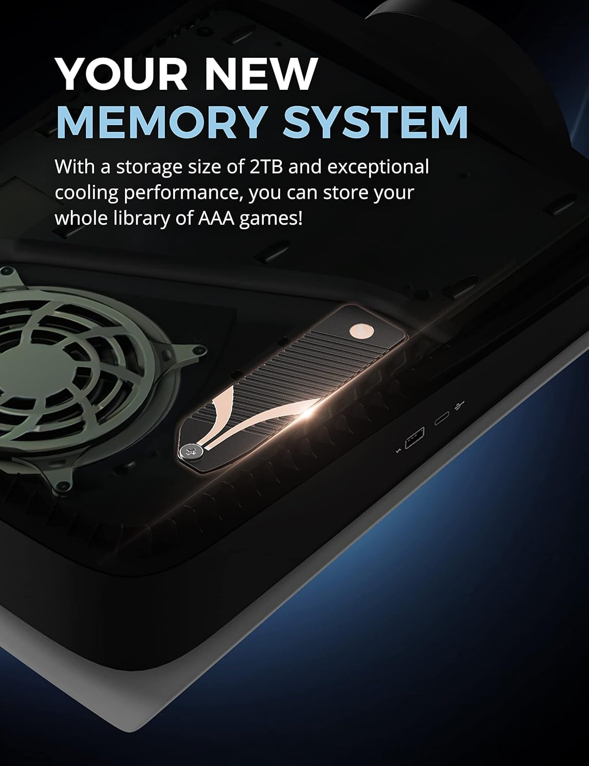 2TB Rocket 4 plus Nvme 4.0 Gen4 Pcie M.2 Internal Extreme Performance SSD + M.2 Nvme Heatsink Combo (SB-RKT4P-PSHS-2TB)